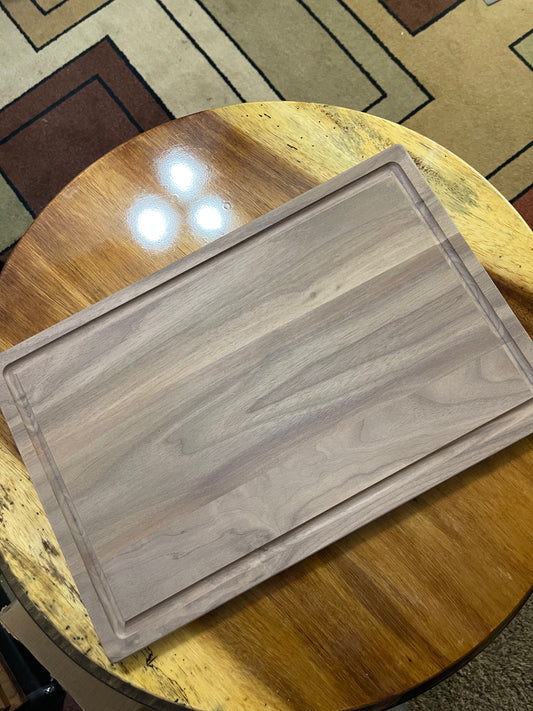 Premium cutting board ready for engraving