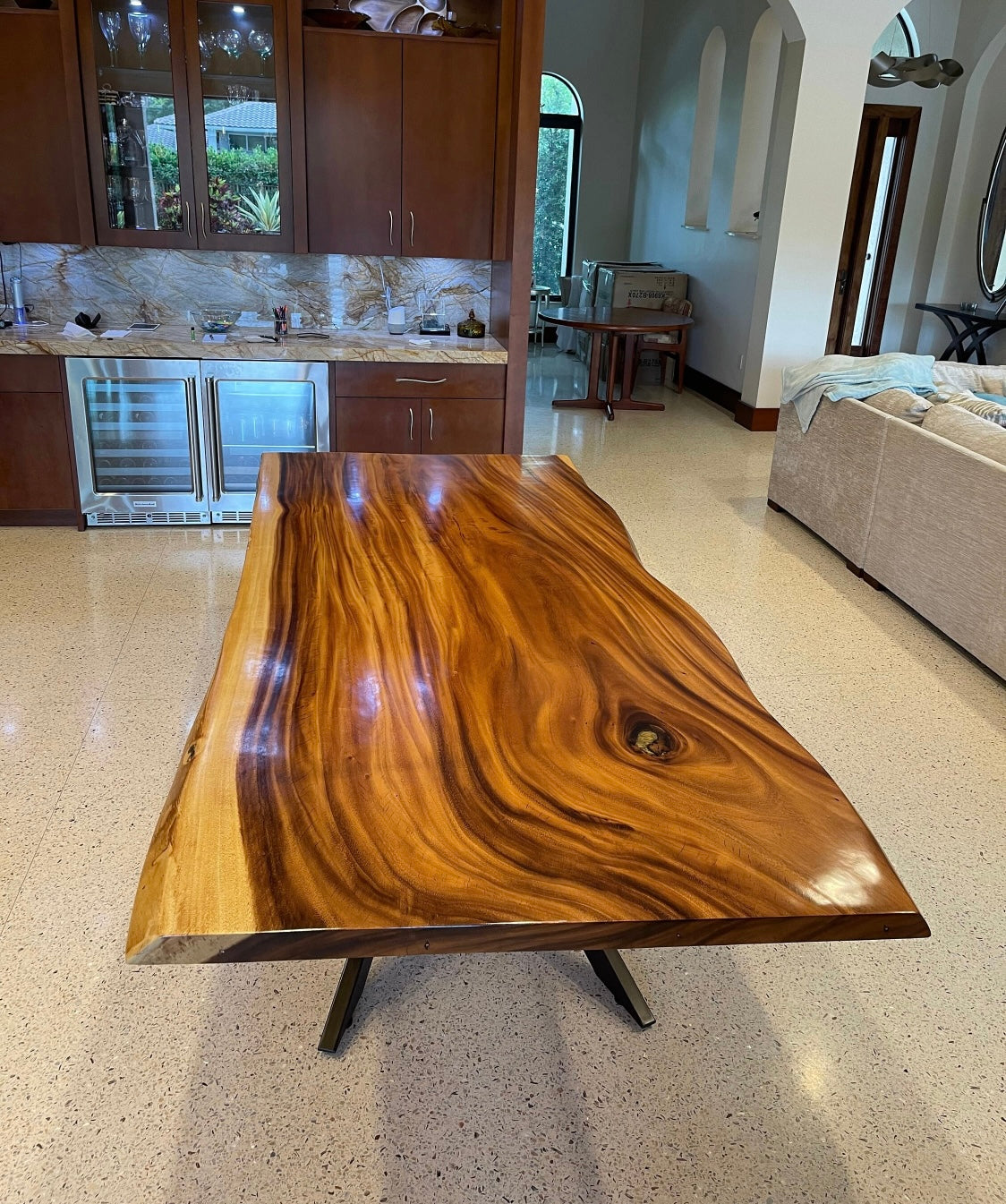 Custom Live Edge Wood Piece DEPOSIT