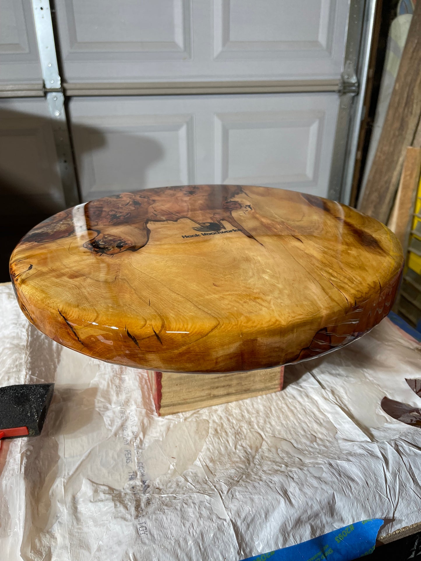 Custom Wood Lazy Susan DEPOSIT