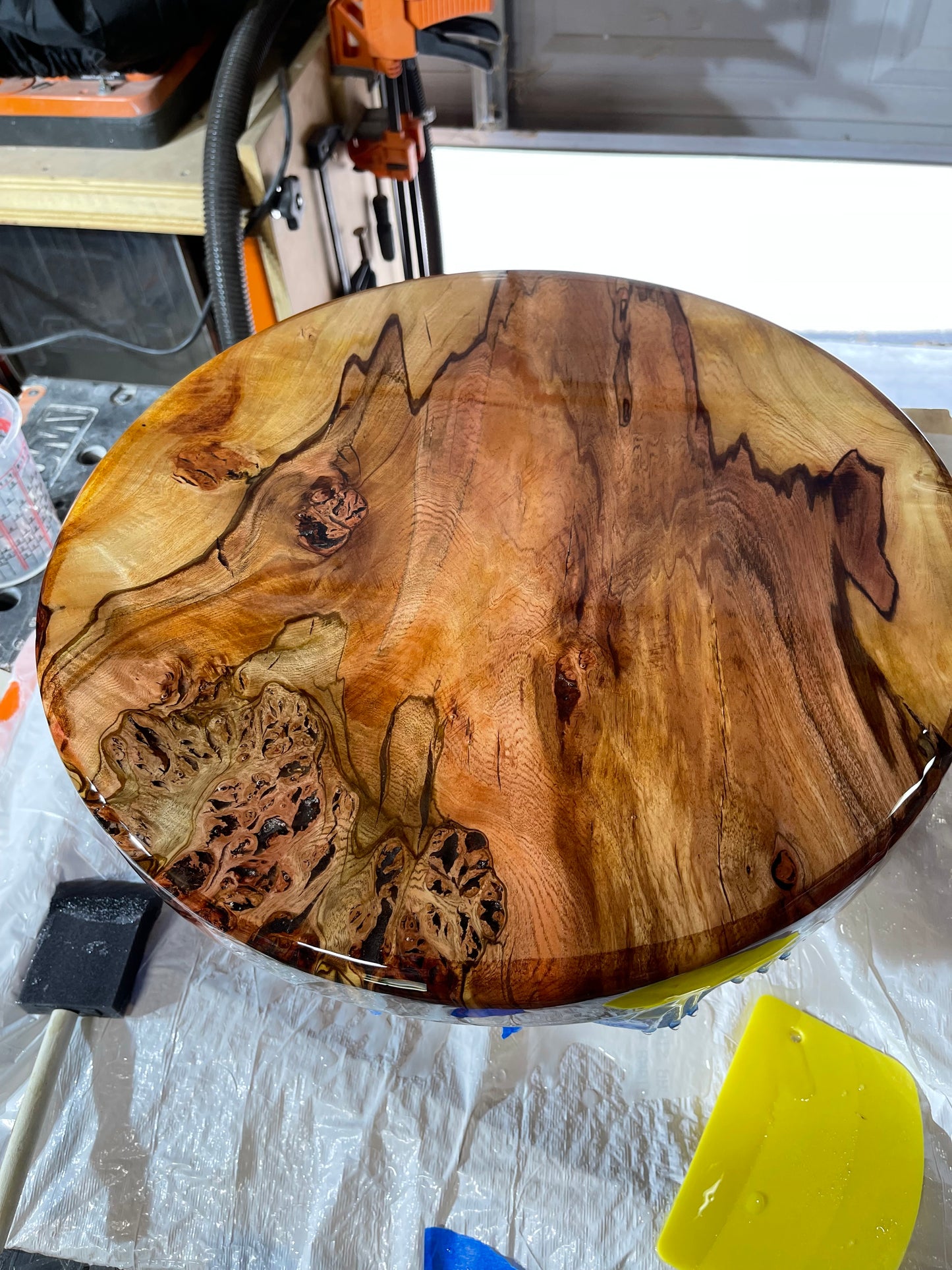 Custom Wood Lazy Susan DEPOSIT