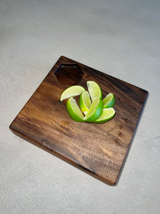 Wood Lime Shot Tray