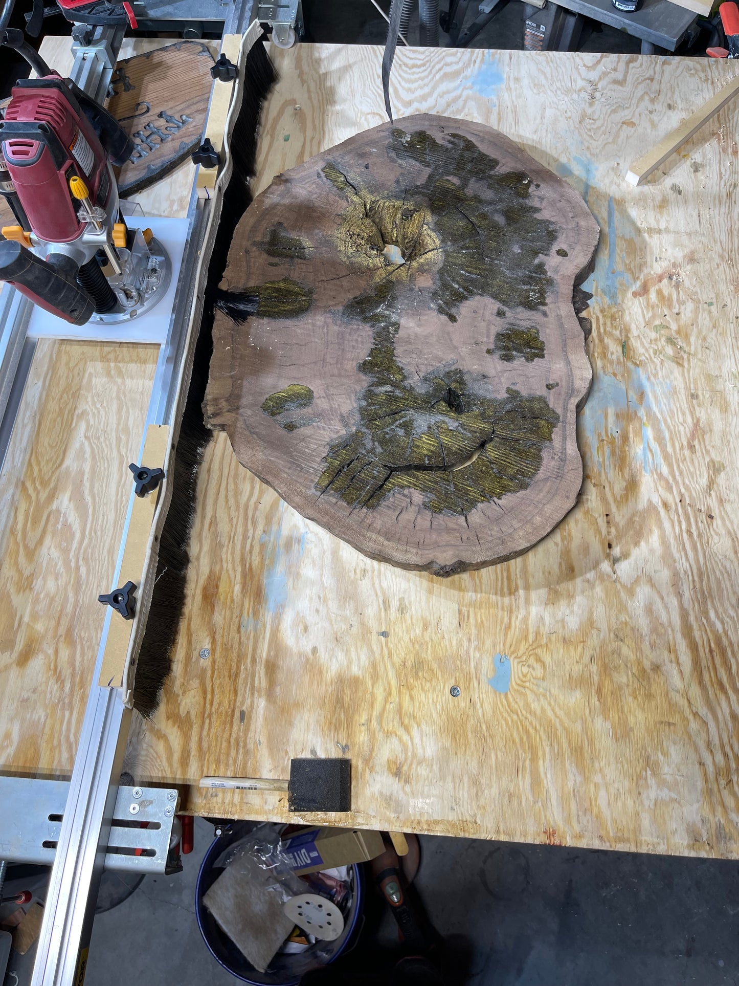 Live Edge Wood Slab DEPOSIT