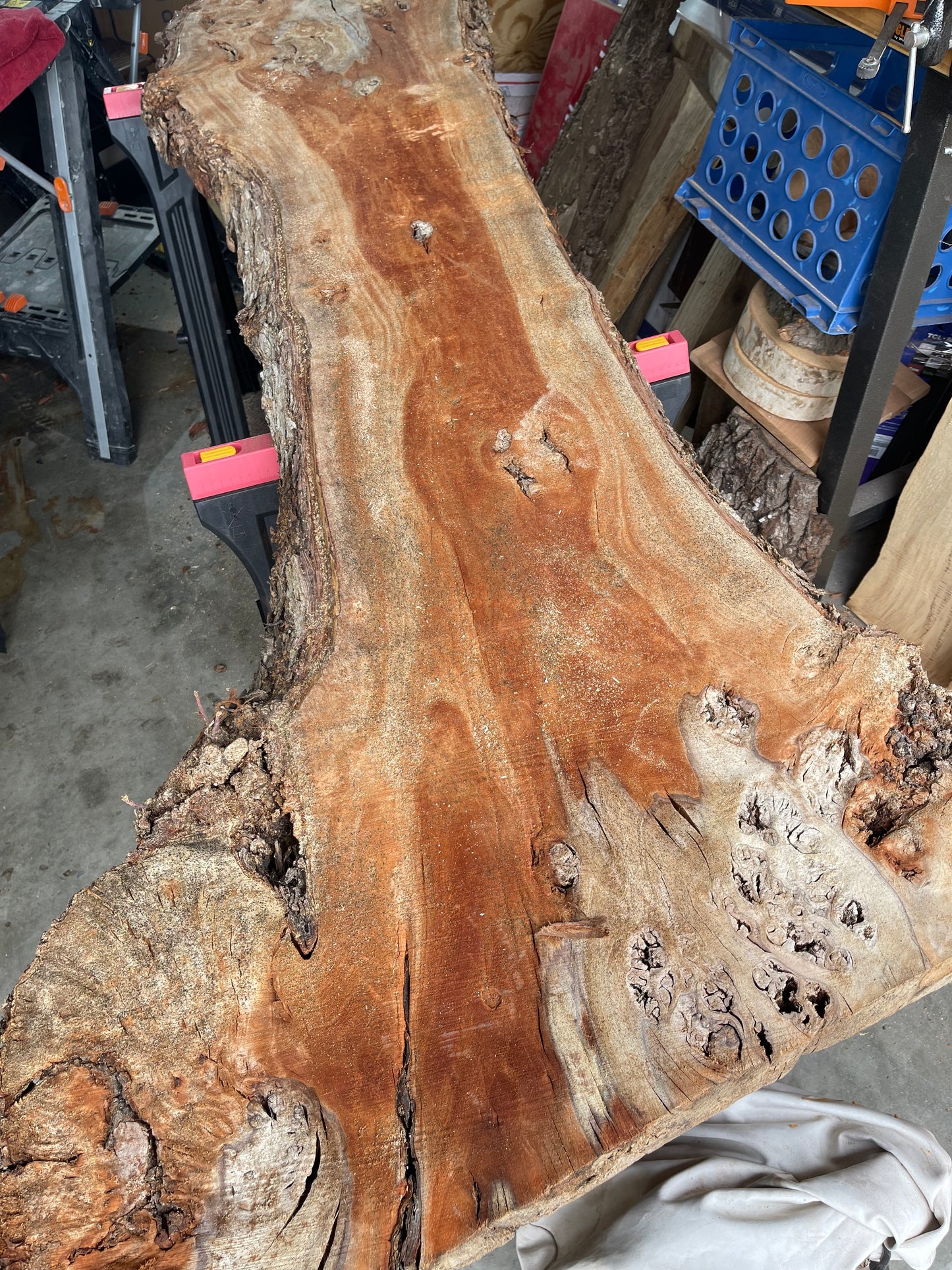 Live Edge Wood Slab DEPOSIT